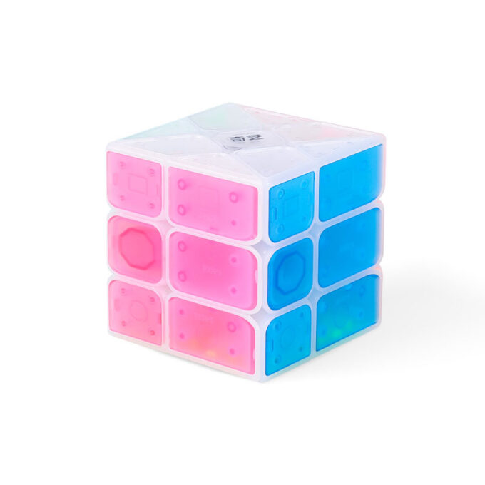 QiYi Ice Amber Windmill Cube (Tiled)